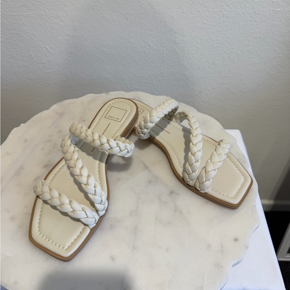 Dolce Vita Shoes - Dolce Vita Ivory Braided Sandals NIB size 9.5